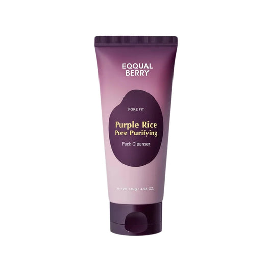 Eqqual berry Purple Rice Pore Purifying Pack Cleanser 130g