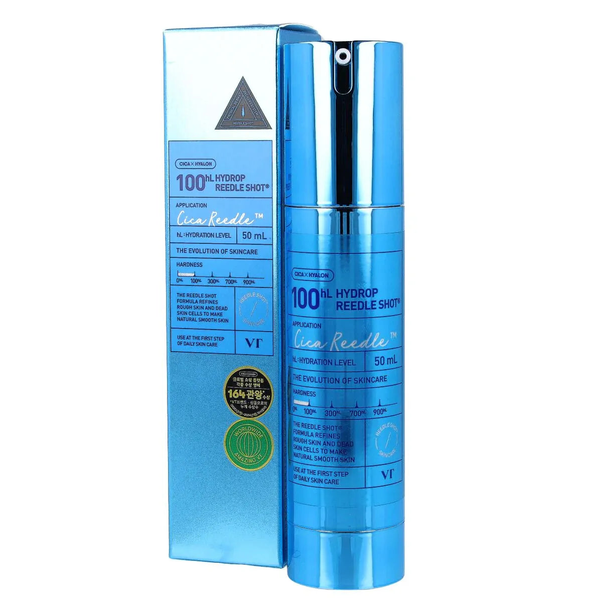 VT Cosmetics – Hydrop Reedle Shot 300hL – Deep Hydration & Skin Barrier Serum 50ml