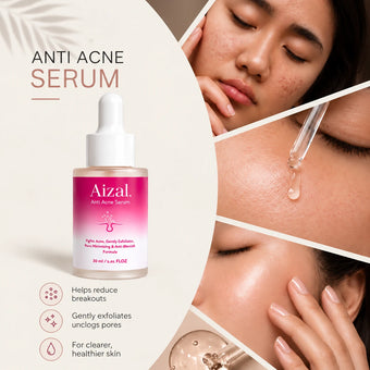 Anti Acne Serum in a dropper bottle