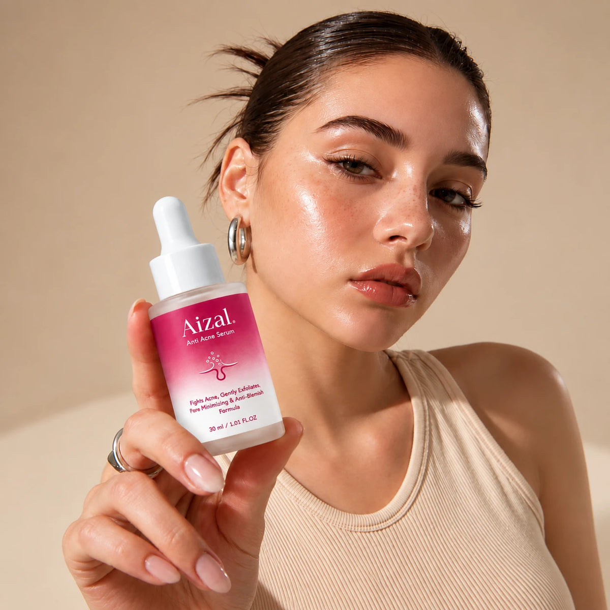 Anti Acne Serum for acne care and gentle exfoliation.