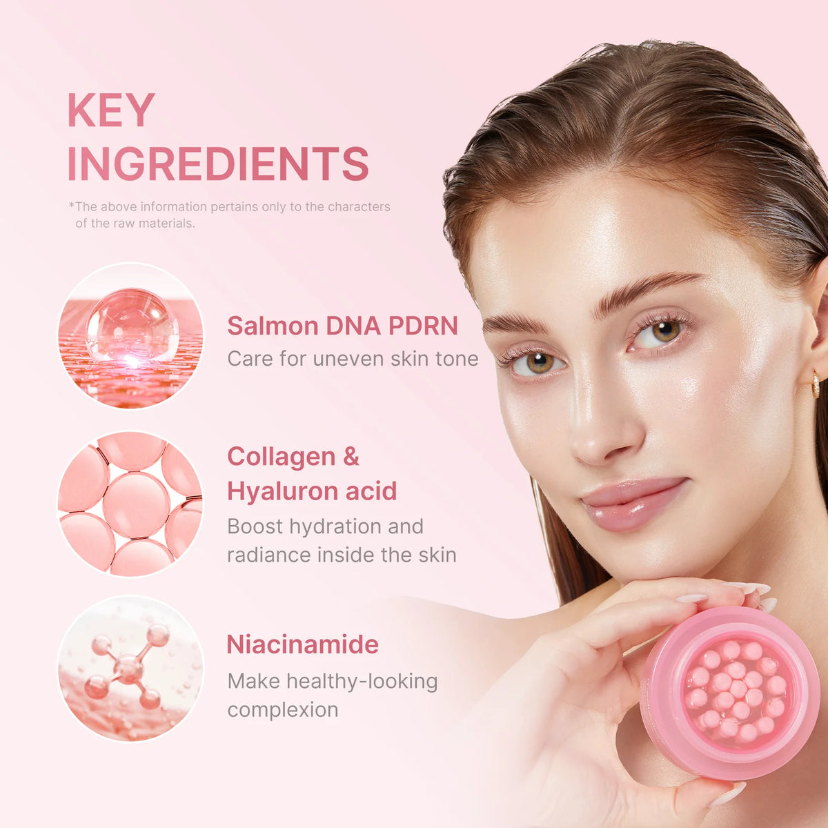 Medicube PDRN Pink Collagen Capsule Cream – 55g | Niacinamide 5% & Skin Hydration Cream